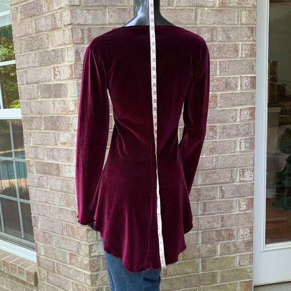 Fairy Flair Velour Long Sleeve Bell Cuff Pixie Robe Sz XS - Picture 9 of 16